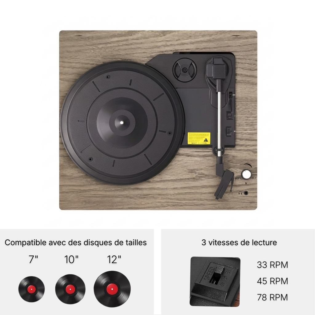Platine Vinyle Brio