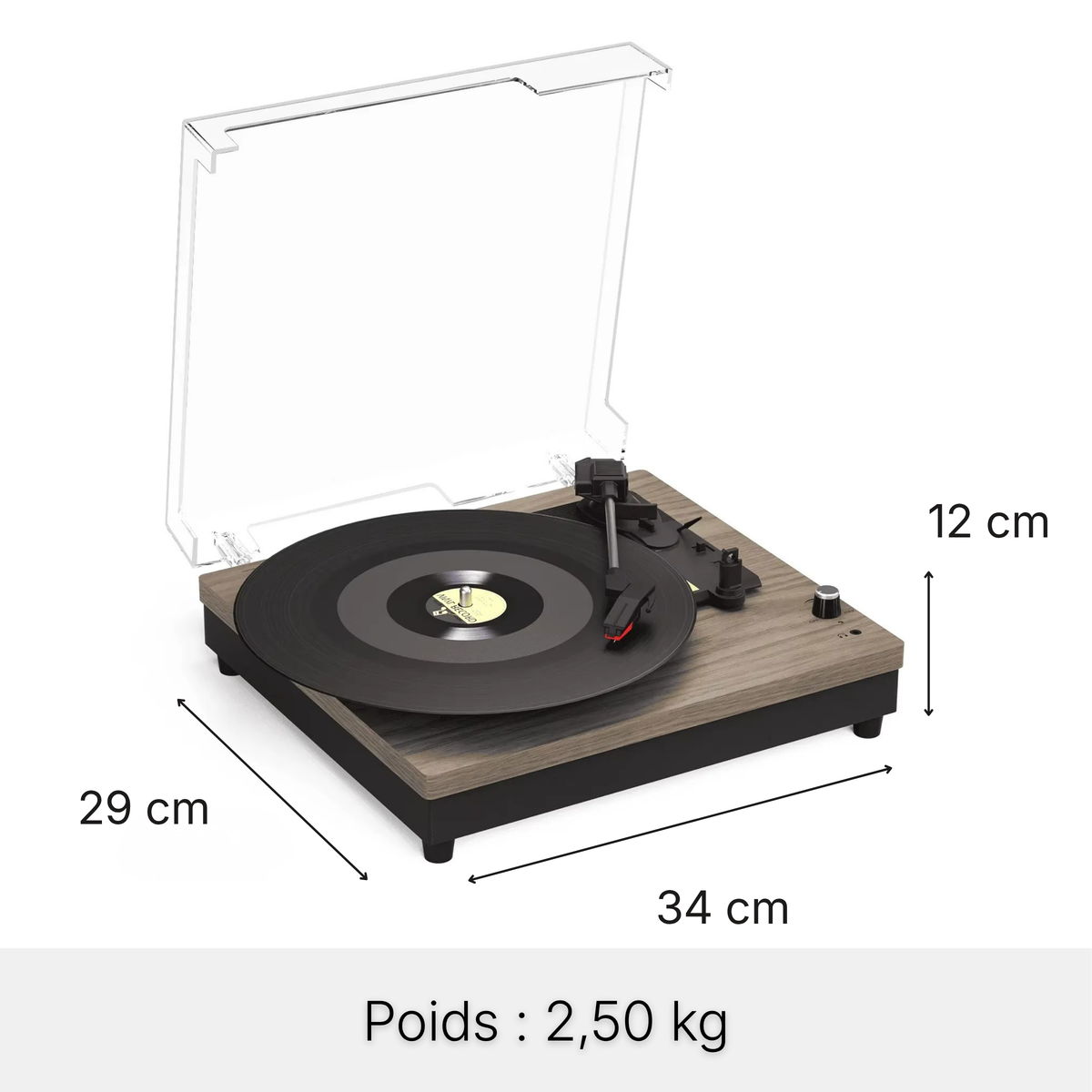 Platine Vinyle Brio