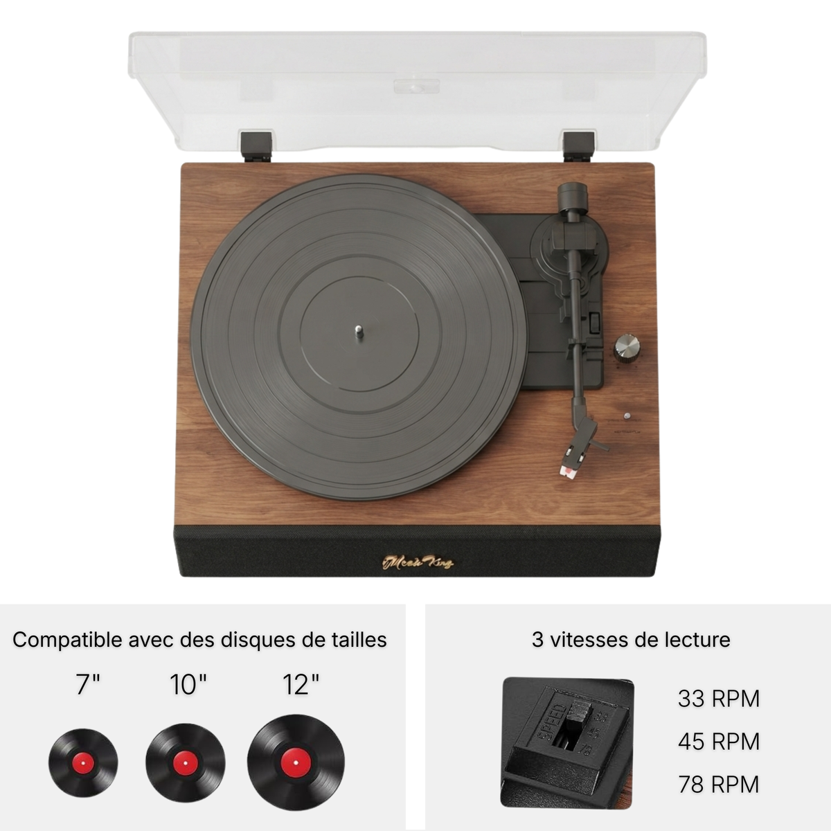 Platine Vinyle Enova